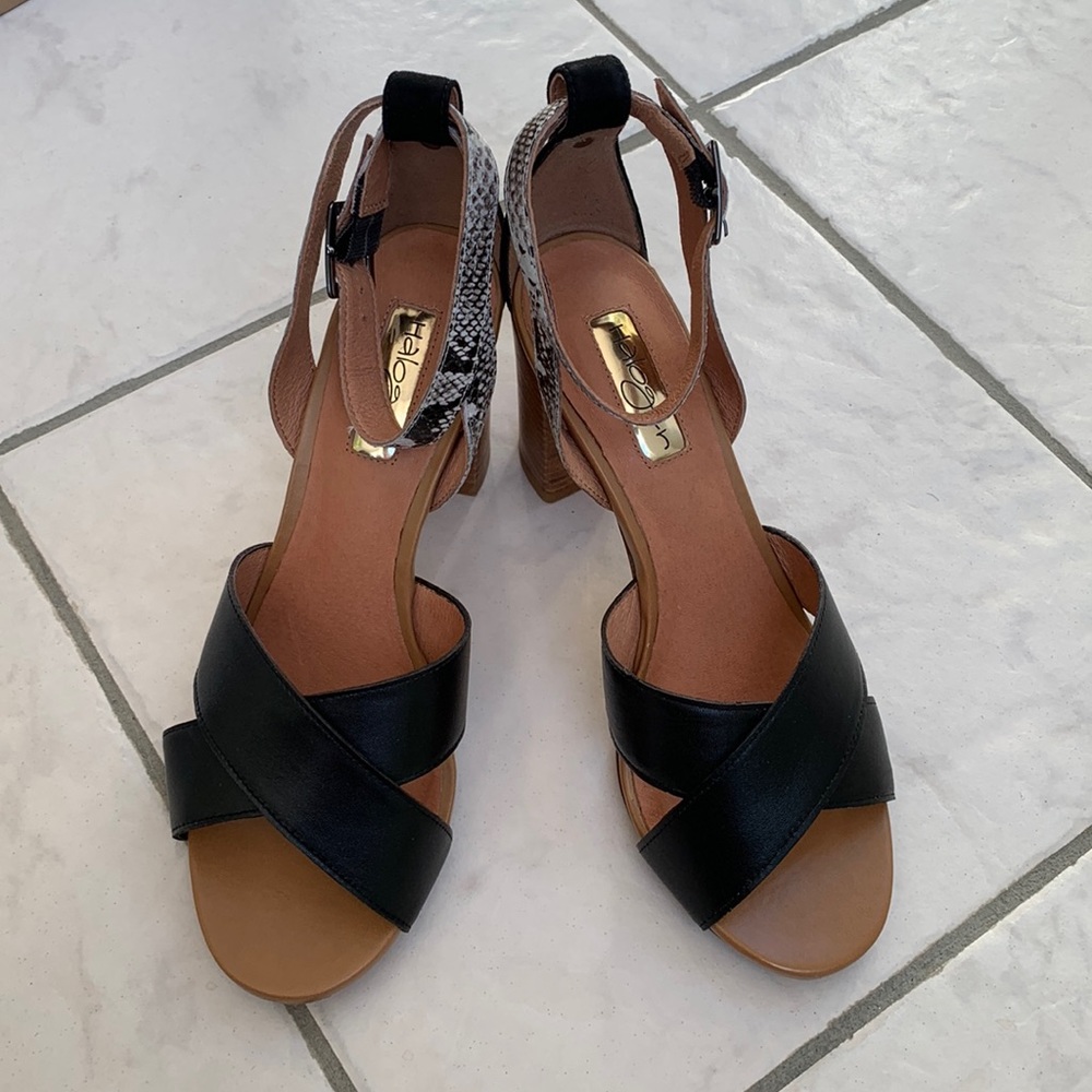 Halogen Haley criss cross sandals